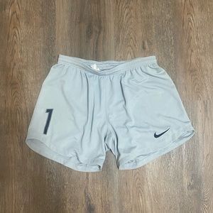 Gray Nike shorts